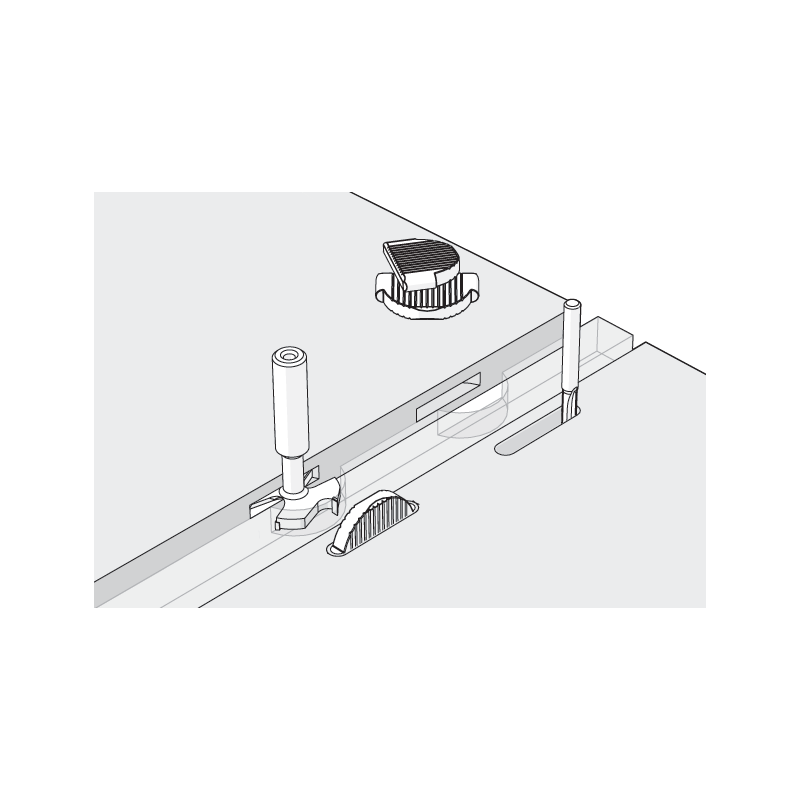 Connecteur pour panneau HDF - FIXCHIP 100120 - 16mm - 1000 pièces