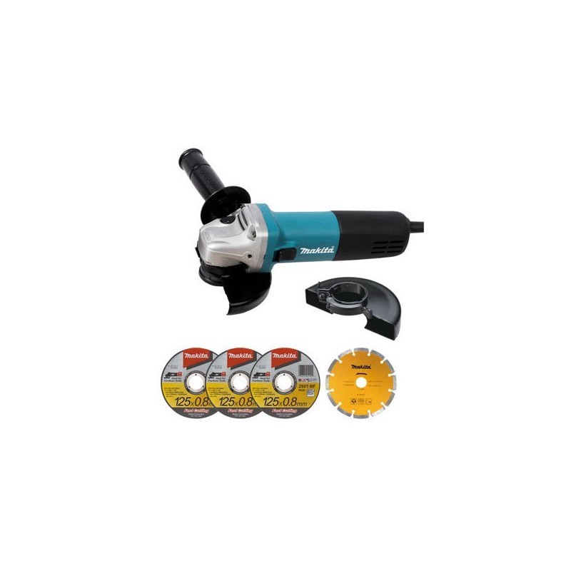 Meuleuse - MAKITA 9558HNRGK1 - 840 W - Ø 125 mm
