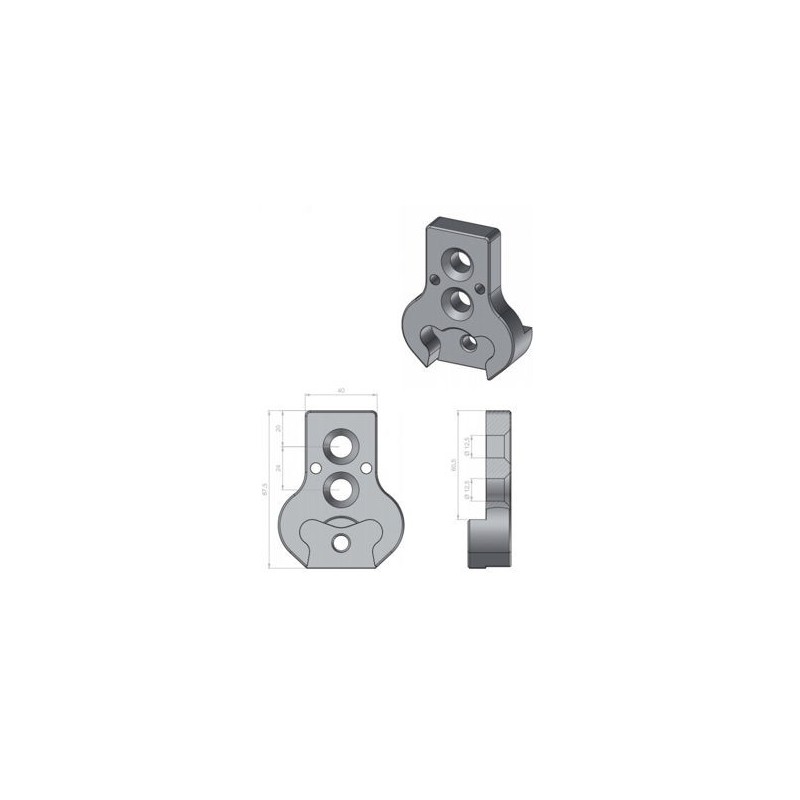 Porte-outils - BOUCHER PBFCEN - pour bédane universel BF - Centauro