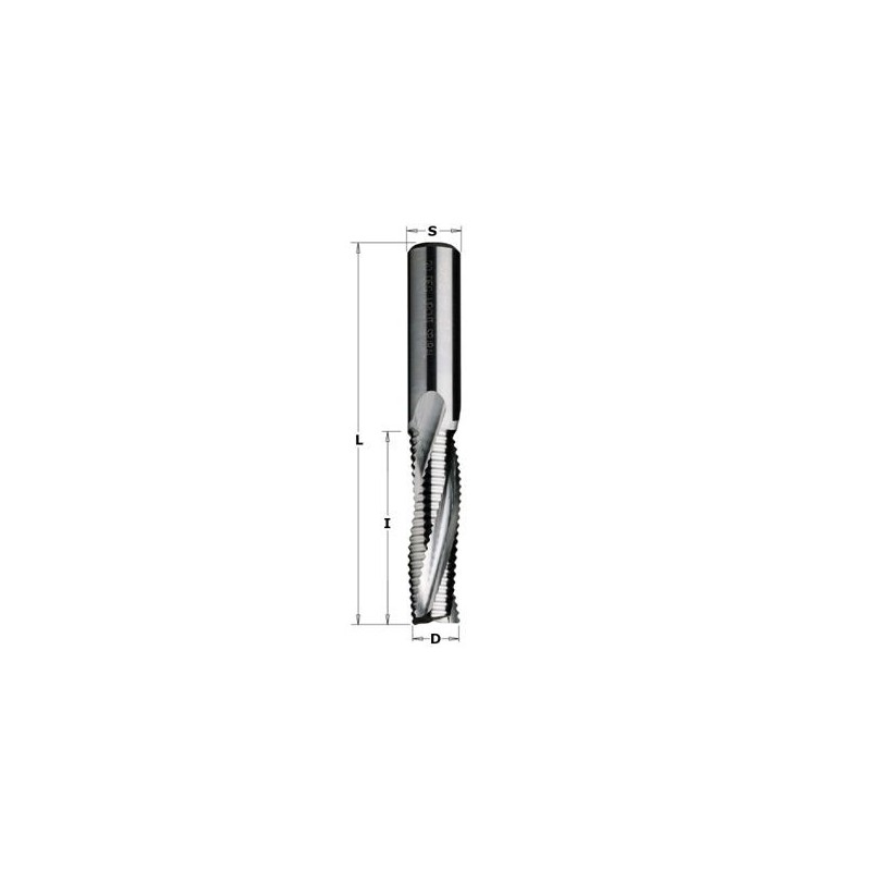 Mèche hélicoidale - CMT 19516011 - Ø 16 x l 55 x L 110 mm - Z3 - Q16 avec brise-copeau