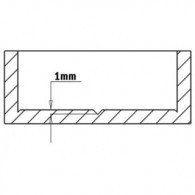 Mèche à façonner - CMT 31735012 - Ø 35 x L 57 mm - Q10 - HM gauche