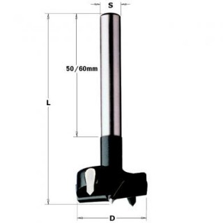 Mèche à façonner - CMT 51235011 - Ø 35 x L 90 mm - Q10 - HM droite