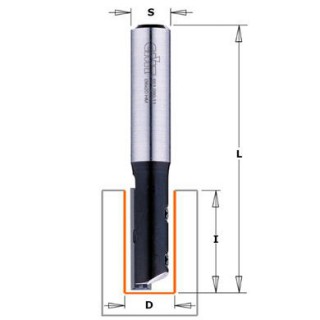 Mèche à rainurer à plaquette - CMT 65114011 - Ø 14 x I 30 x L 73 mm - Q8