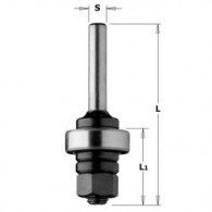 Mandrin porte-fraise - CMT 72406010 - L 61 mm - Q6 - avec roulement