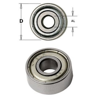 Roulement - CMT 79102200 - Ø 13 x al 5 x ép 4 mm