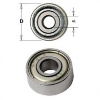 Roulement - CMT 79102200 - Ø 13 x al 5 x ép 4 mm