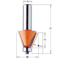 Mèche à chanfrein - CMT 90926011 - 30° - Ø 27 x I 9 x L 55 mm - Q8