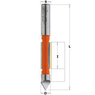 Mèche pour occulus - CMT 91608011 - Ø 8 x l 19 x L 64 mm - Q8