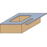 Mèche pour occulus - CMT 91608011 - Ø 8 x l 19 x L 64 mm - Q8