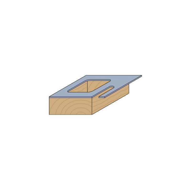 Mèche pour occulus - CMT 91608011 - Ø 8 x l 19 x L 64 mm - Q8