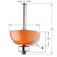 Mèche congé - CMT 93735011 - r 12,7 mm - Ø 38,1 x l 15,5 x L 57,7 mm - Q8