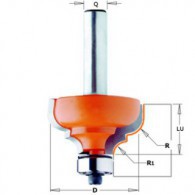 Fraise à moulure - CMT 94428711 - r 4 mm - Ø 28,7 x l 13 mm - Q8
