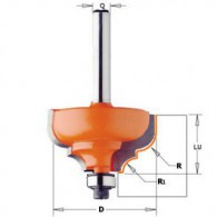 Fraise à moulure - CMT 94528711 - r 4 mm - Ø 28,7 x l 13 mm - Q8