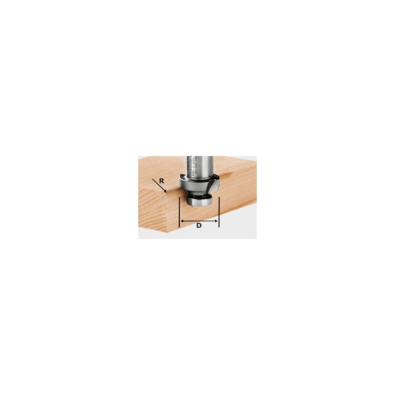 Mèche à chanfrein -  FESTOOL 490093- r 3 mm - Ø 27 mm