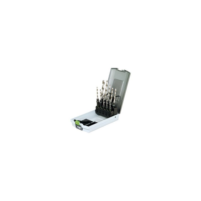 Foret métal - FESTOOL 495128 - Ø 3 à 10 mm - 10 pièces