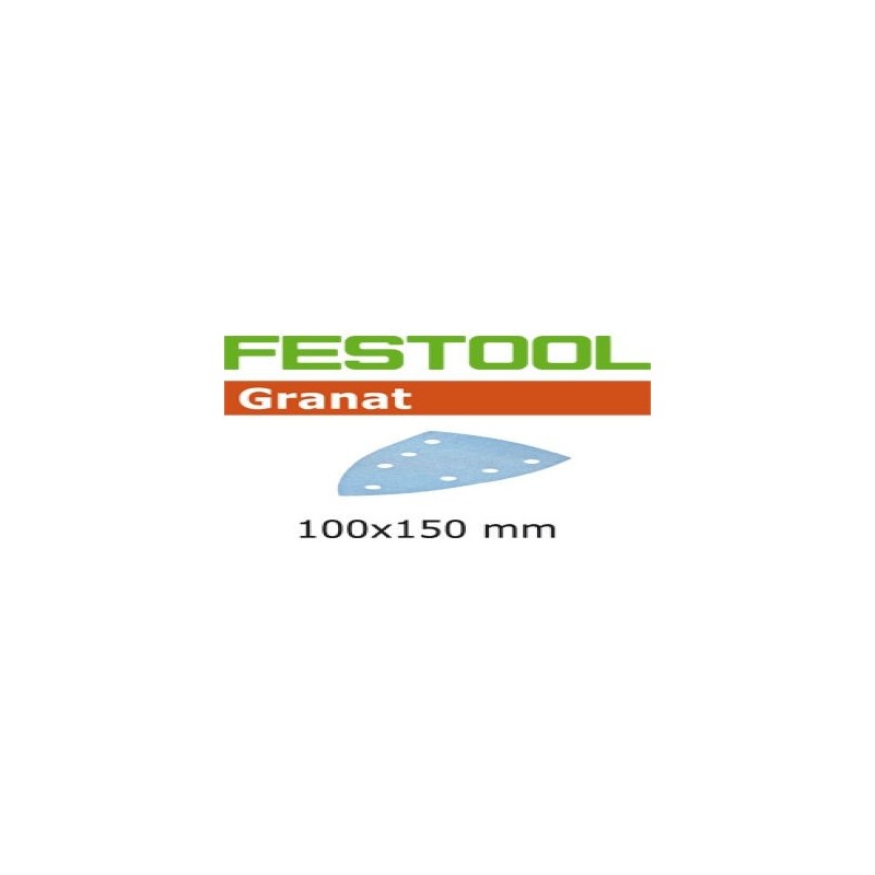 Abrasif - FESTOOL 497135 - delta 100x150 mm - grain 40 - Bte 50