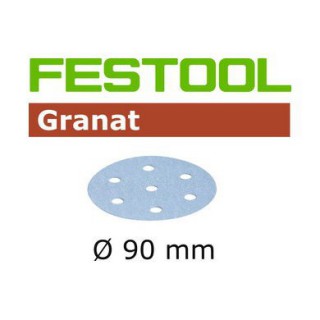 Disque abrasif - FESTOOL 497373 - Ø 90 mm - grain 400 - Bte 100