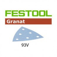 Abrasif - FESTOOL 497395 - delta 93x93 mm - grain 150 - Bte 100
