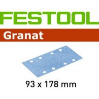 Abrasif - FESTOOL 498938 - 93x178 mm - grain 180 - Bte 100