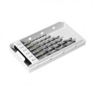 Coffret 6 forets - FESTOOL 769096 - Ø 4 à 10mm - pour matériaux