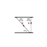 Etai extensible - LEMAN 7086.075.175 - 101 à 175 cm