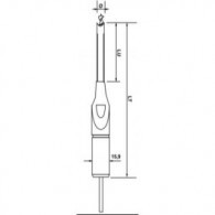 Mèche et bédane carrés - LEMAN 306.514.75 - 14 x L 75/140 mm