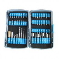 Coffret 56 embouts de vissage - LEMAN 56056 - embouts de vissage et forets