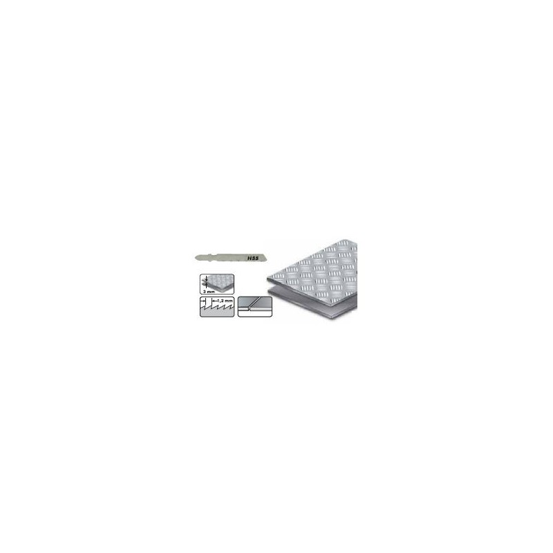 Lame de scie sauteuse - LEMAN 7101.05 - 50 mm - 5 lames