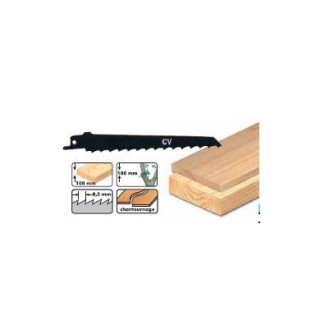Lame de scie sabre - LEMAN 7702.05 - 130 x pas 8,5 mm - 5 lames