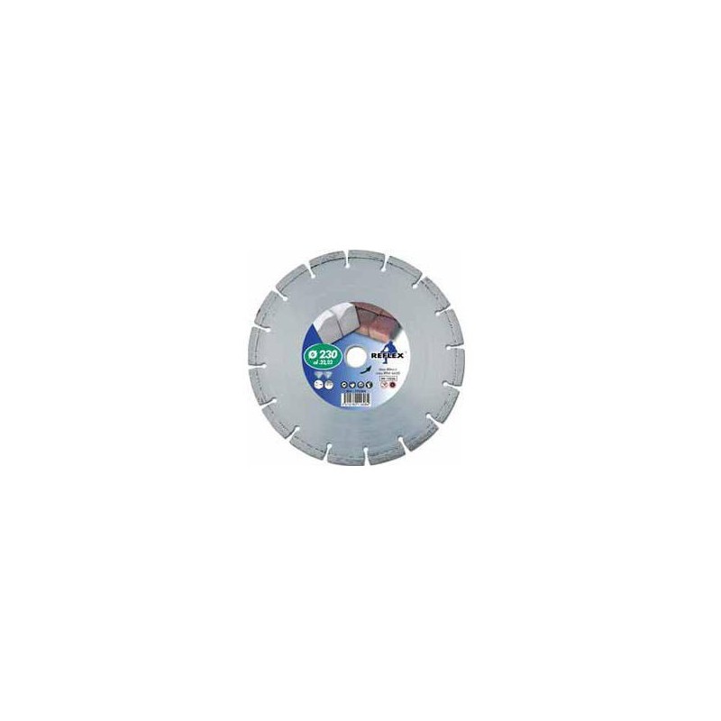Disque diamant - LEMAN 771254 - Ø 125 - al 22 mm - segmenté