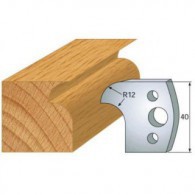 Couteau - LEMAN 800.005 - congé 1/4 de rond - la paire