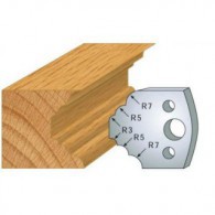 Couteau - LEMAN 800.021 - congé et 1/4 de rond - la paire