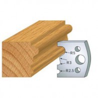 Couteau - LEMAN 800.033 - multi moulure - la paire