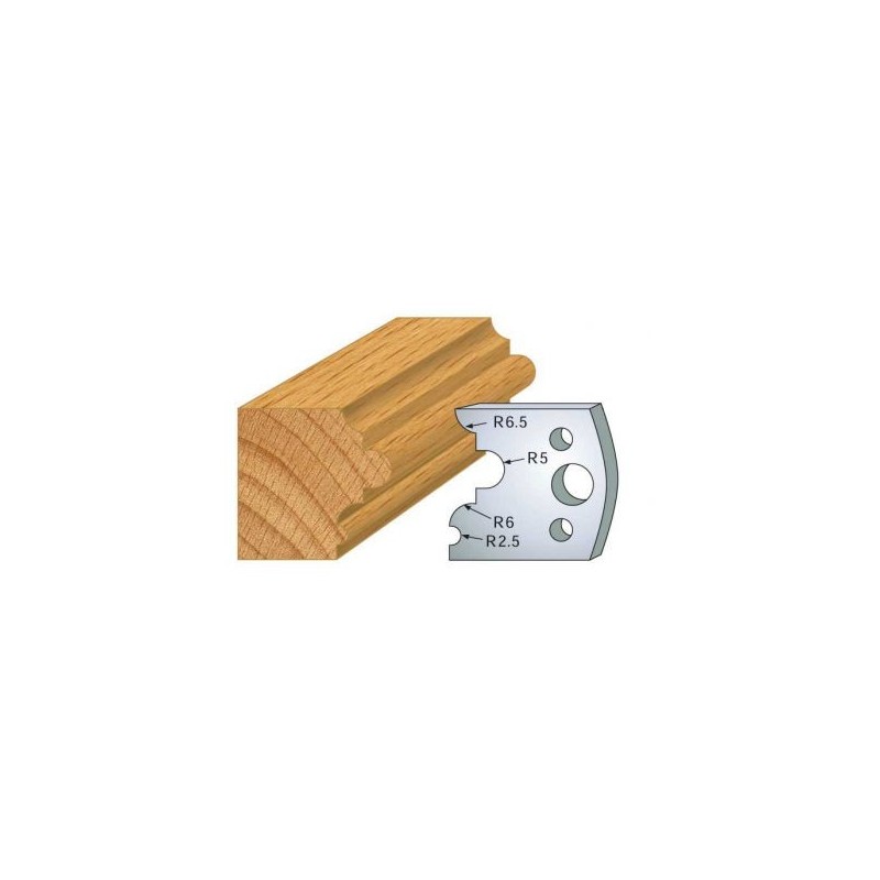 Couteau - LEMAN 800.036 - astragale - la paire