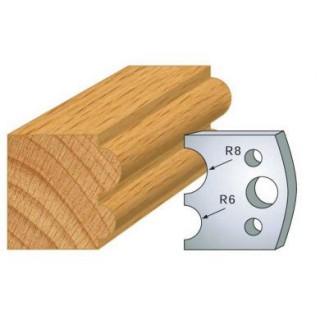 Couteau - LEMAN 800.051 - boudin 6 et 8 mm - la paire