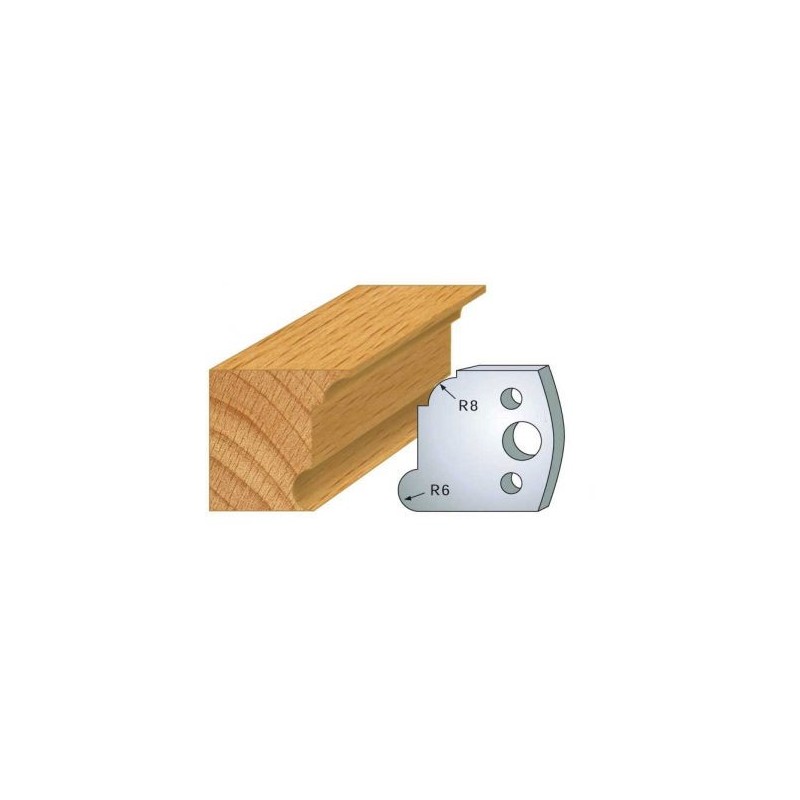 Couteau - LEMAN 800.053 - moulure - la paire