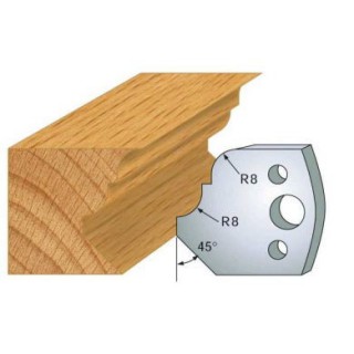 Couteau - LEMAN 800.073 - moulure Pinocchio - la paire