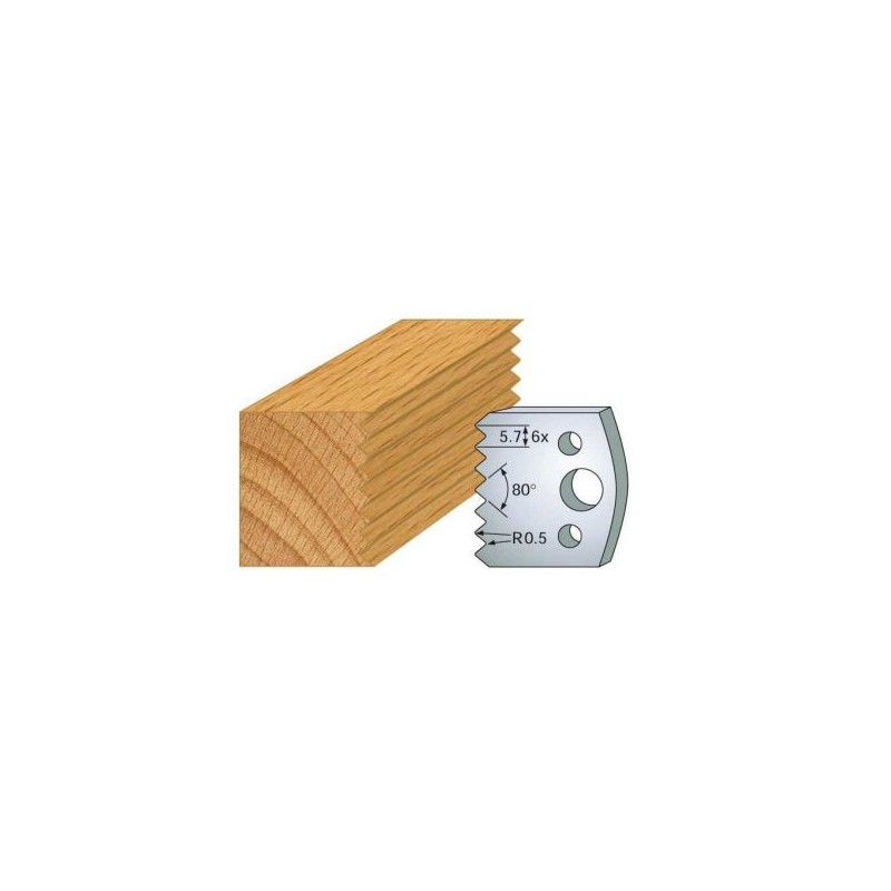Couteau - LEMAN 800.077 - enture multiple - la paire