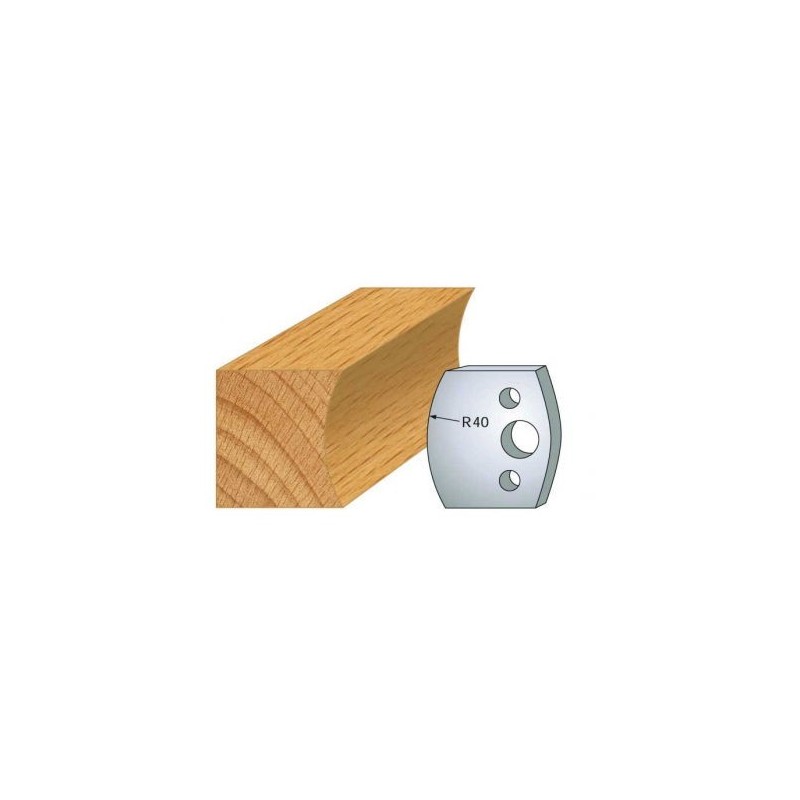 Couteau - LEMAN 800.087 - profil congé - la paire