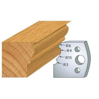 Couteau - LEMAN 800.101 - moulure régence - la paire