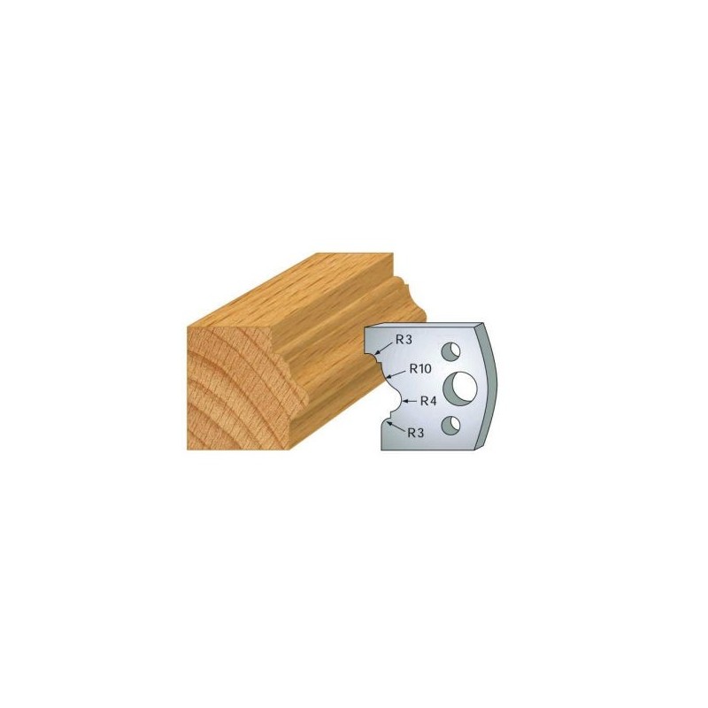 Couteau - LEMAN 800.102 - baguette encadrement - la paire