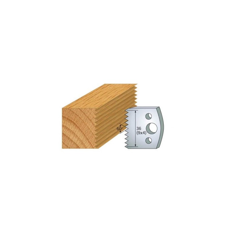 Couteau - LEMAN 800.117 - enture 4 mm - la paire