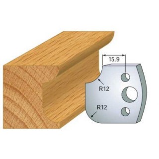 Couteau - LEMAN 800.176 - r 12 mm - la paire