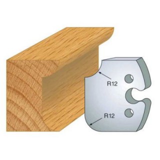 Couteau - LEMAN 855.206 - congé 1/4 de rond 12 mm - la paire