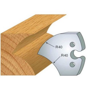 Couteau - LEMAN 855.209 - jet d'eau r 40 mm - la paire