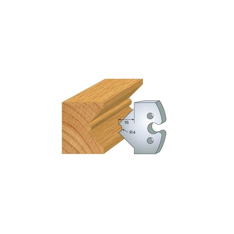 Couteau - LEMAN 855.212 - mouchette 8 mm - la paire
