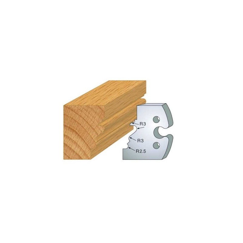Couteau - LEMAN 855.213 - baguette Louis XV - la paire