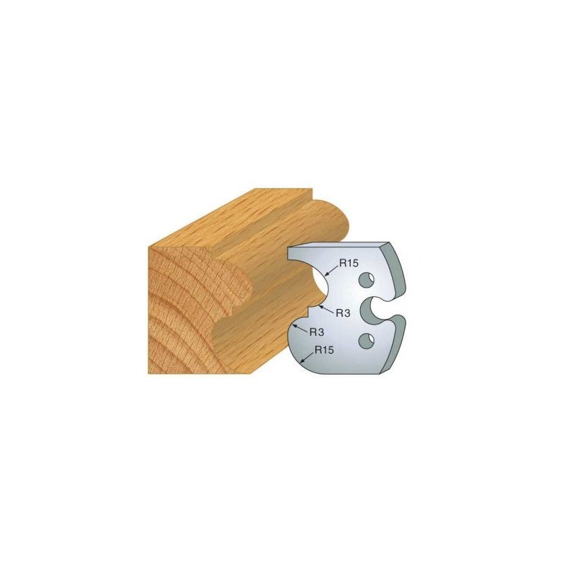 Couteau - LEMAN 855.216 - bec de corbin et Scotie - la paire