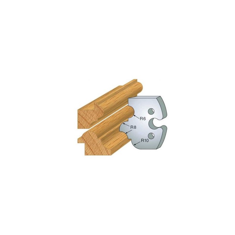 Couteau - LEMAN 855.233 - multi-profils - la paire