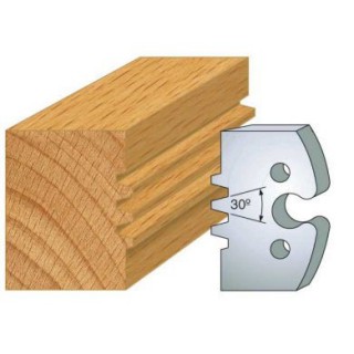 Couteau - LEMAN 855.246 - trapèze double - la paire